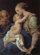 Pompeo Batoni Holy Family oil painting on canvas